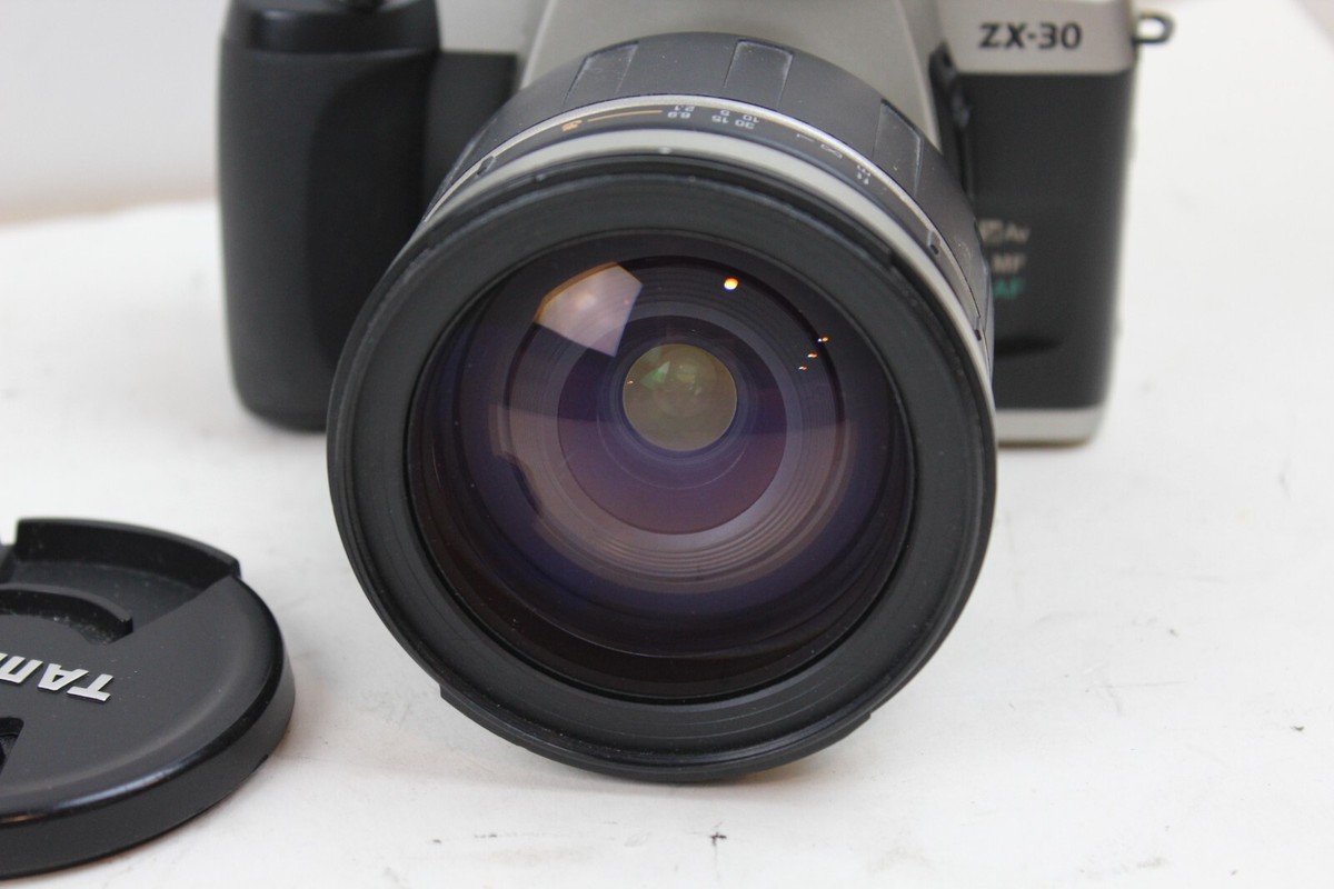 Pentax ZX-30 35mm film camera SLR w/ Tamron AF LD 28-200mm