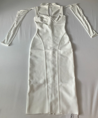 white dress sheer bottom Shapewear Lace Dress | Sheer Mesh Cover-Up Set