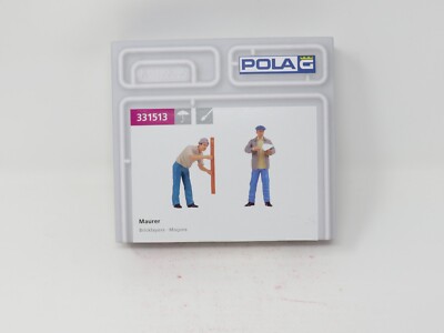 Pola G 331513 Bricklayers Construction Crew Men Workers People Figure Set