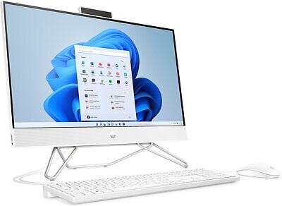 HP 24-cb1140 23.8" AIO PC AMD R5-5625U 8GB RAM, 512GB SSD, Win11H - 577C9AA#ABA - Picture 3 of 4