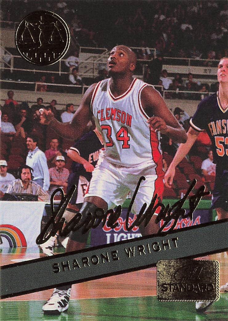 Sharone Wright Rookie Signature Rookies Gold Standard '94 Basketball Card #GS16 