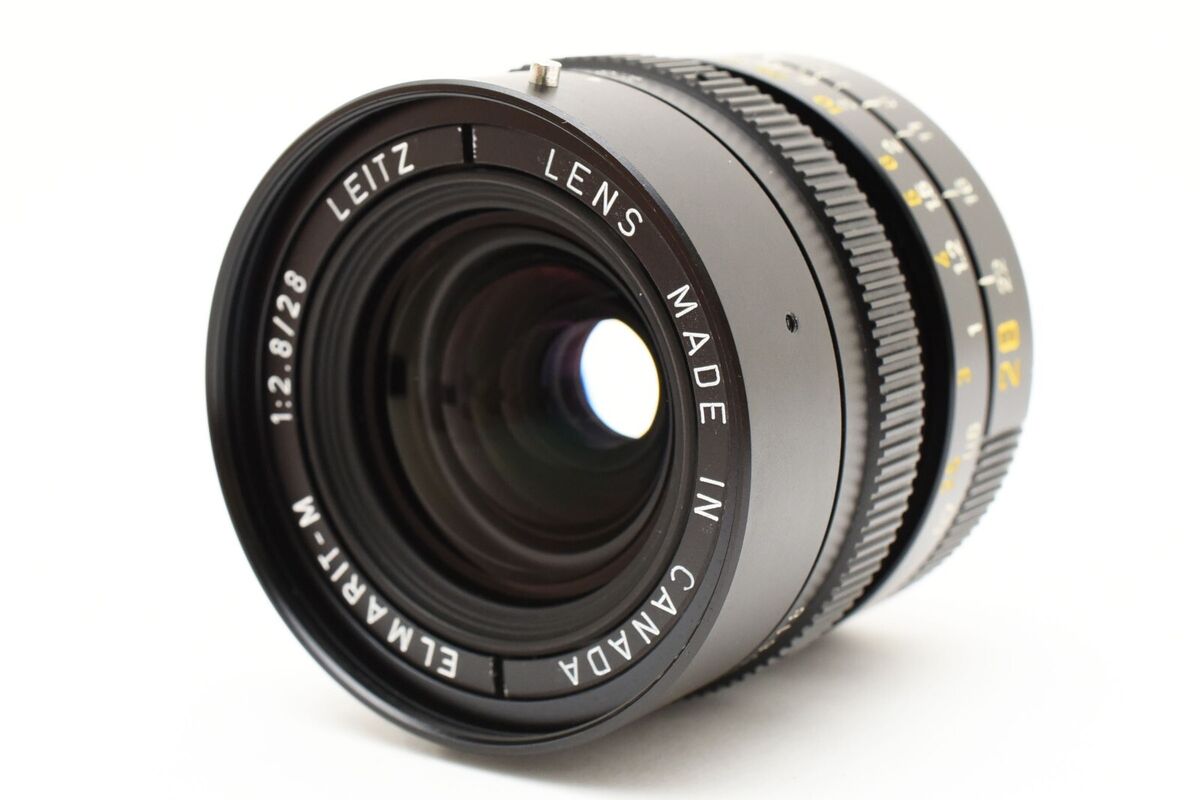 Leica Elmarit-M 28mm f/2.8 Lens 3rd M Mount Canada From Leica Elmarit-M 28mm f/2.8 Lens 3rd M Mount Canada From
