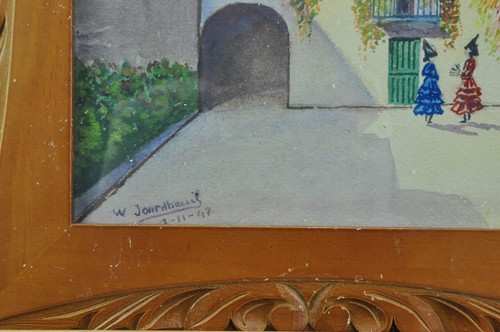 Pair of 1947 "Granada, Spain" Cityscapes. (BI#170311) - Picture 10 of 16