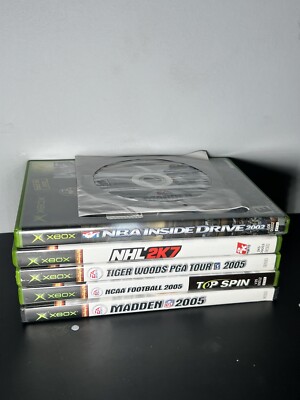 Xbox Game Lot 2000s Lot Of 6) 710425390531|