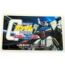PlayStation 2 PS2 Mobile Suit Gundam: Gundam vs. Zeta Gundam Memory Card Sticker