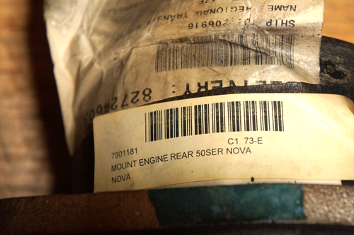GM NOVA Bus Motor Mount, Rear 50 Series, G1073247, 8G-18-123, 82724605, 7901181 - Picture 9 of 12