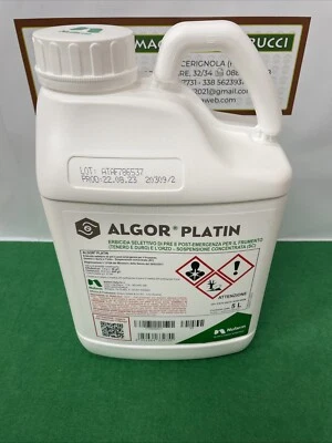 NUFARM ALGOR PLATIN erbicida di Pre-Post Emergenza per Frumento e l’Orzo Lt 5