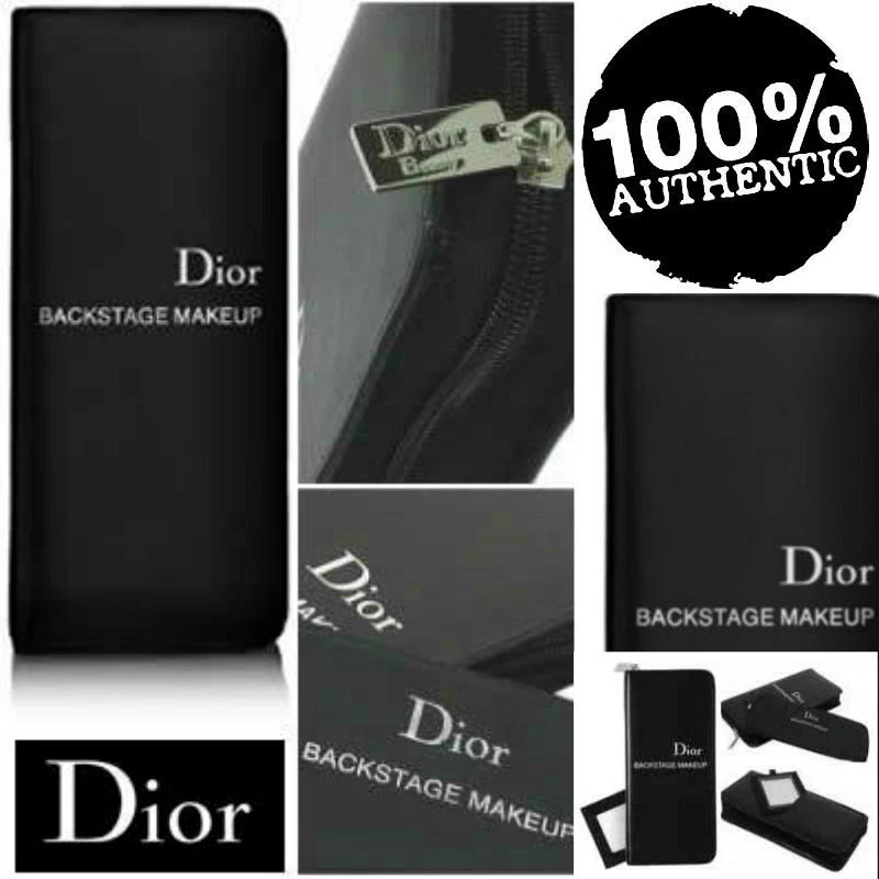 ÉTUI À MAQUILLAGE ET SAC ET MIROIR 100 % AUTHENTIQUE édition limitée DIOR Professional Jadore TRIO 