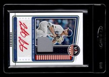 2023 USA Baseball Stars and Stripes Collegiate Red Auto Relic Jonathan Santucci