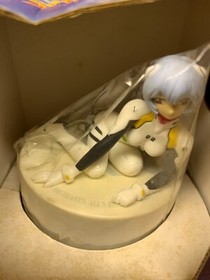 Sega Neon Genesis Evangelion Figures Musical box Set of 2 (not tested)