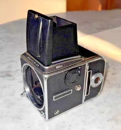 Hasselblad 503CX Medium Format Camera Body, WL Finder, A12 Back