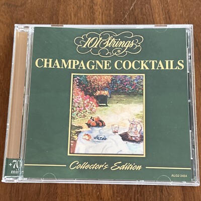 Champagne Cocktails by 101 Strings (Orchestra) (CD, 1999, Alshire)