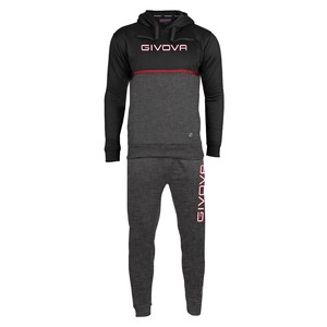 TUTA ITALIA 106 UOMO CON CAPPUCCIO IN FELPA GIVOVA squadre team invernale |  eBay