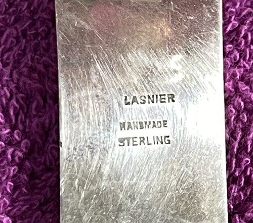 Seltene modernste Sterling Manschette von der berühmten Jean Lasnier exquisites Kunstwerk - Bild 3 von 6