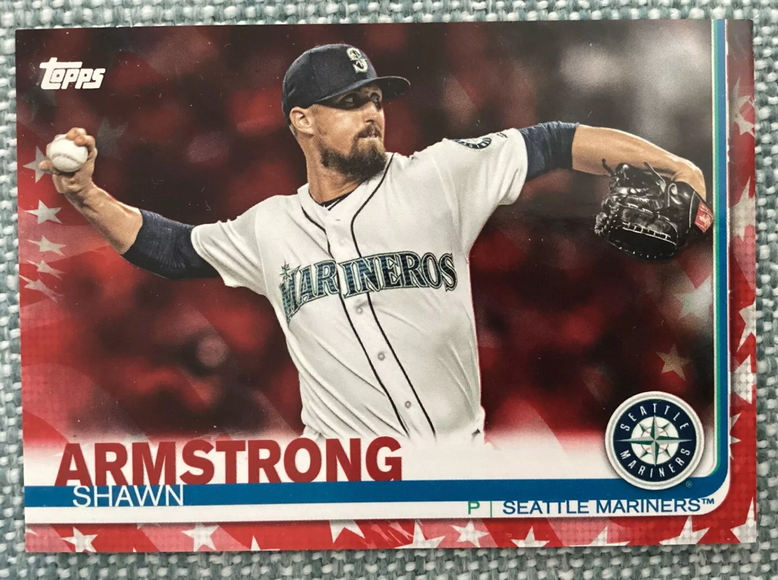 Shawn Armstrong trading card