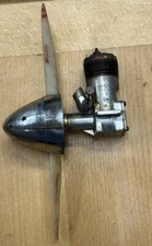 Vintage McCoy Red head 35 RC Airplane Engine With Prop And Nose Cone