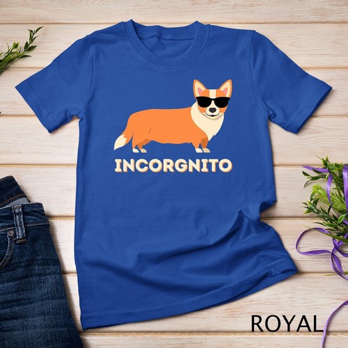 Incorgnito - Divertida Galesa Corgi Dueño Perro Amante Camiseta Unisex - Imagen 13 de 15