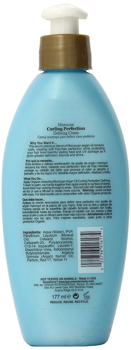 Ogx moroccan curling perfection defining cream deals