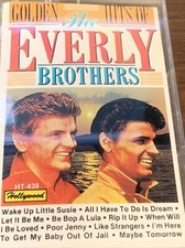 The Everly Brothers Vintage Golden Hits Of The Everly Brothers Cassette Tape b22