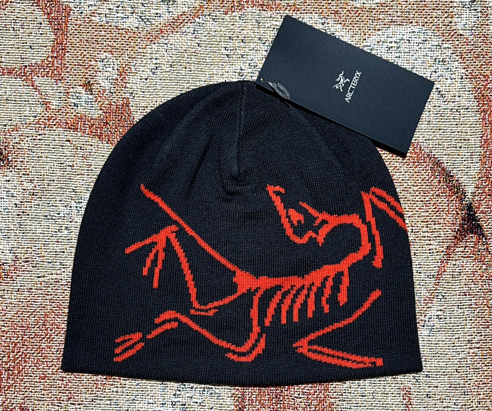 Arc'teryx Beanie leggero testa di uccellino Toque Black Dynasty nuovo