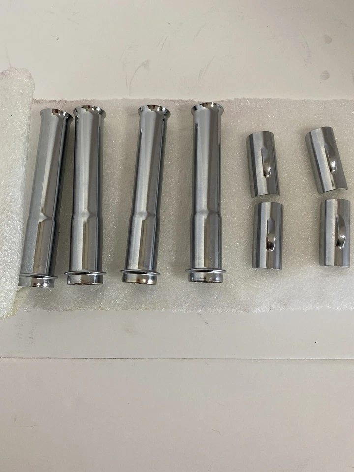 Cubiertas de varilla de empuje cromadas Harley Davidson Fat Boy Lo Foto 2 de 2