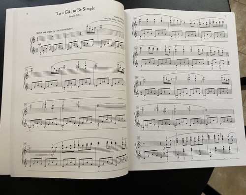 American Folk Hymns for Piano: 8 Early Advanced to Advanced Arrangements by Page - Picture 6 of 6