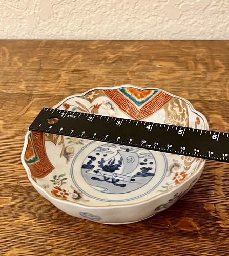 ANTIQUE IMARI PORCELAIN BOWL, 19TH CENTURY JAPANESE ARITA WARE 6” BOWL - Picture 10 of 12