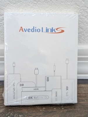 Avedio Links USB-C To Dual HDMI Adapter, Type C To HDMI  For Dual Monitors.