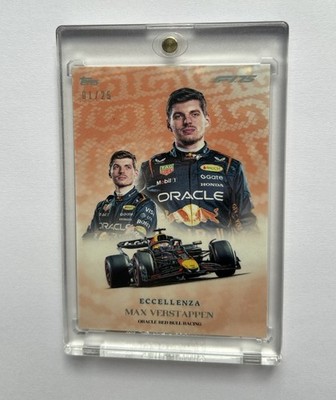 Topps F1 2025 Eccellenza Max Verstappen Red Bull Racing Trionfo ORANGE 1/25 Card