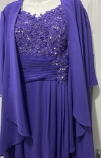 BNWT Size 18-20 Dress & Jacket Jjs House Wedding Special Occasion Cruise