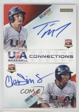 2014 Panini USA Baseball Box Set 16/20 Tate Matheny Christin Stewart Auto 00ab