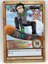 One Piece Luffy Chopper C516 Carddass Hyper Battle Bandai Japan Vintage