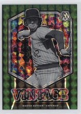 2021 Panini Mosaic Vintage Green Mosaic Prizm Bruce Sutter #V9 HOF 05v0