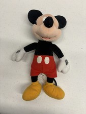 Disney Mickey Mouse Plush 10 Classic Red Shorts Yellow Shoes Stuffed Toy