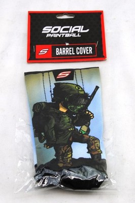 Social Paintball Barrel Cover Marker Accessory Weekend Warrior NEW Free Shipping
