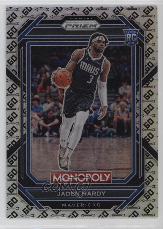2022-23 Panini Prizm Monopoly GO Space Prizm Jaden Hardy #21 Rookie RC 19e9