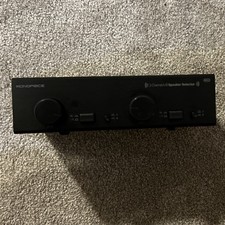 Monoprice 2-Channel A/B Speaker Selector Black MSV-2