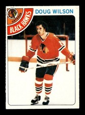 1978-79 O-Pee-Chee 168 Doug Wilson Chicago Blackhawks Rookie Card AAB. rookie card picture
