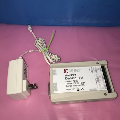 XILINX MULTIPRO DLC8 Desktop Tool JTAG Emulator PROGRAMMER Downloader