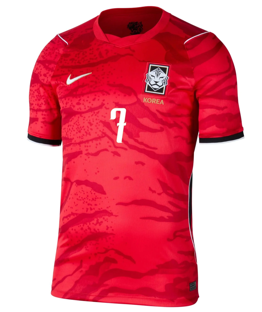 2026 Nike South Korea #7 SON Heung-min Stadium Home Soccer Jersey
