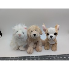 Ganz Webkinz Plush Lot Persian Cat Golden Retriever Chihuahua HM110 HM010 HM104
