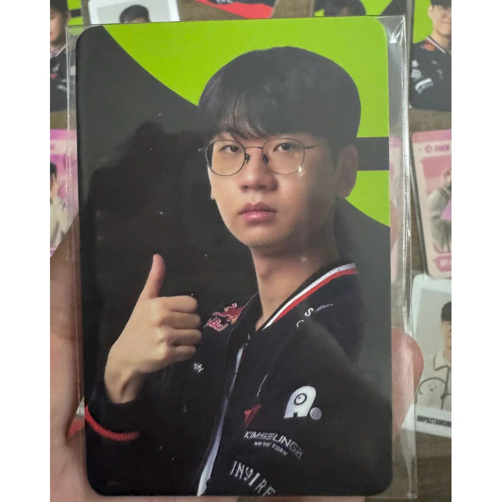 AUTHENTIC] T1 X DAEWOONG CARD FAKER KERIA GUMAYUSI DORAN ONER LOL
