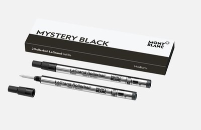 Montblanc Mystery Black Medium Legrand Rollerball Refills MB128225