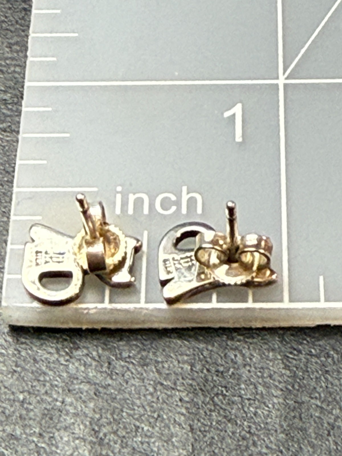 James Avery Cat Kitten Stud Earring Sterling Silv… - image 8