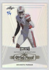 2014 Leaf Metal Draft 2015 Rookie Retro Silver Proof 4/4 Devante Parker c6i