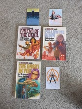 Lotto 3 libri spericolati FIRMATI Ed Brubaker Sean Phillips targhette immagine fumetti