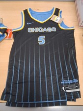 Angel Reese Chicago Sky Nike Black WNBA Basketball Jersey Size Small NWT #5