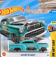 Custom ' 53 Chevy - Hot Wheels 2025 - Art Cars - Neu Ovp