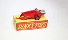 Dinky 321 Massey Harris Manure Spreader In Original Box - Rare Red Plastic Hubs