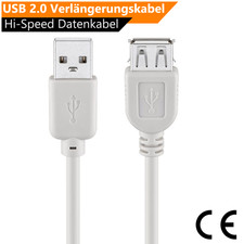 USB Verlängerungskabel Datenkabel A-Stecker ...